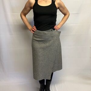 Celine Chunky Wool Skirt